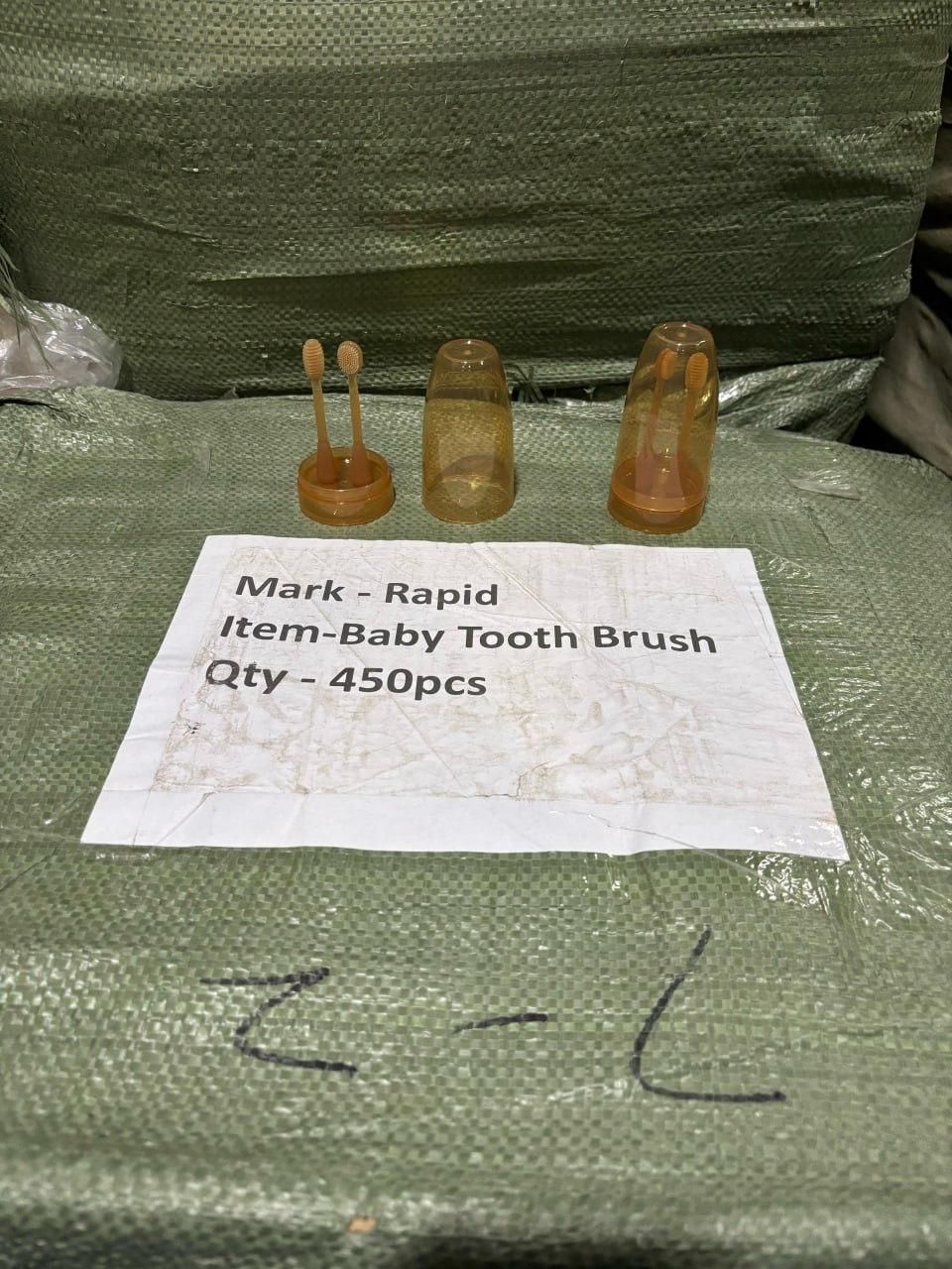 Soft Silicone Bristle Oral Care Toothbrush For Baby