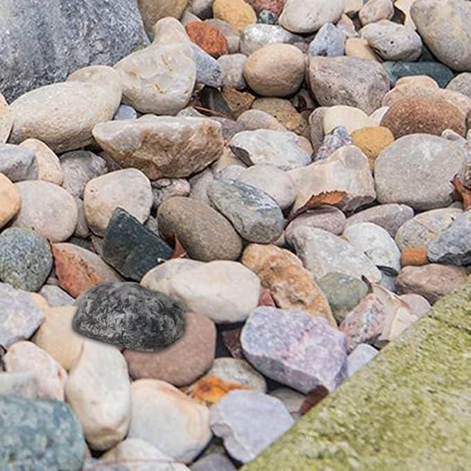 Hide A Spare Key Outside Fake Rock