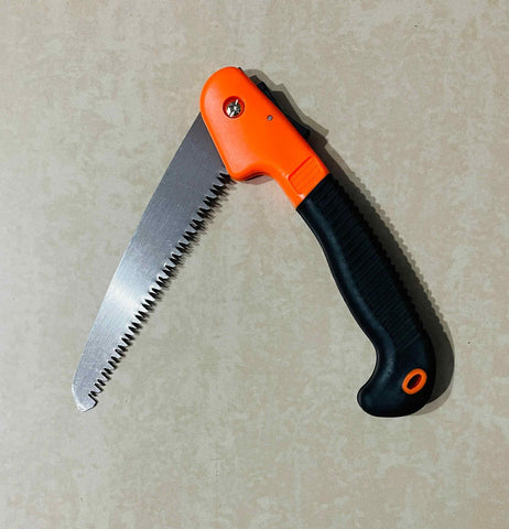 7" Blade Hand Pruning Saw With Safety Lock