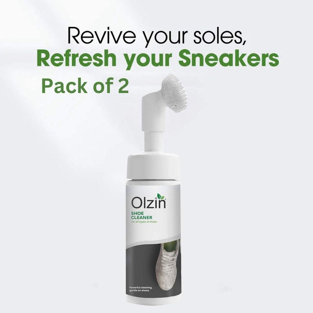 Olzin Shoe Cleaners 150ML (Pack of 2)