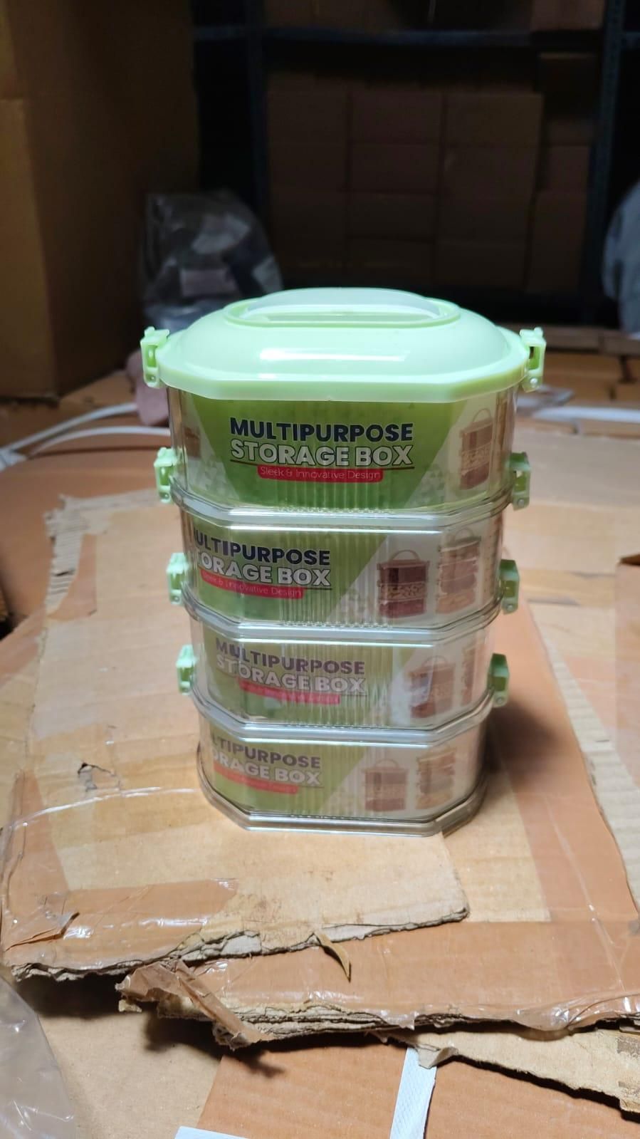 4 Layer Storage Spice Box (Pack of 1)